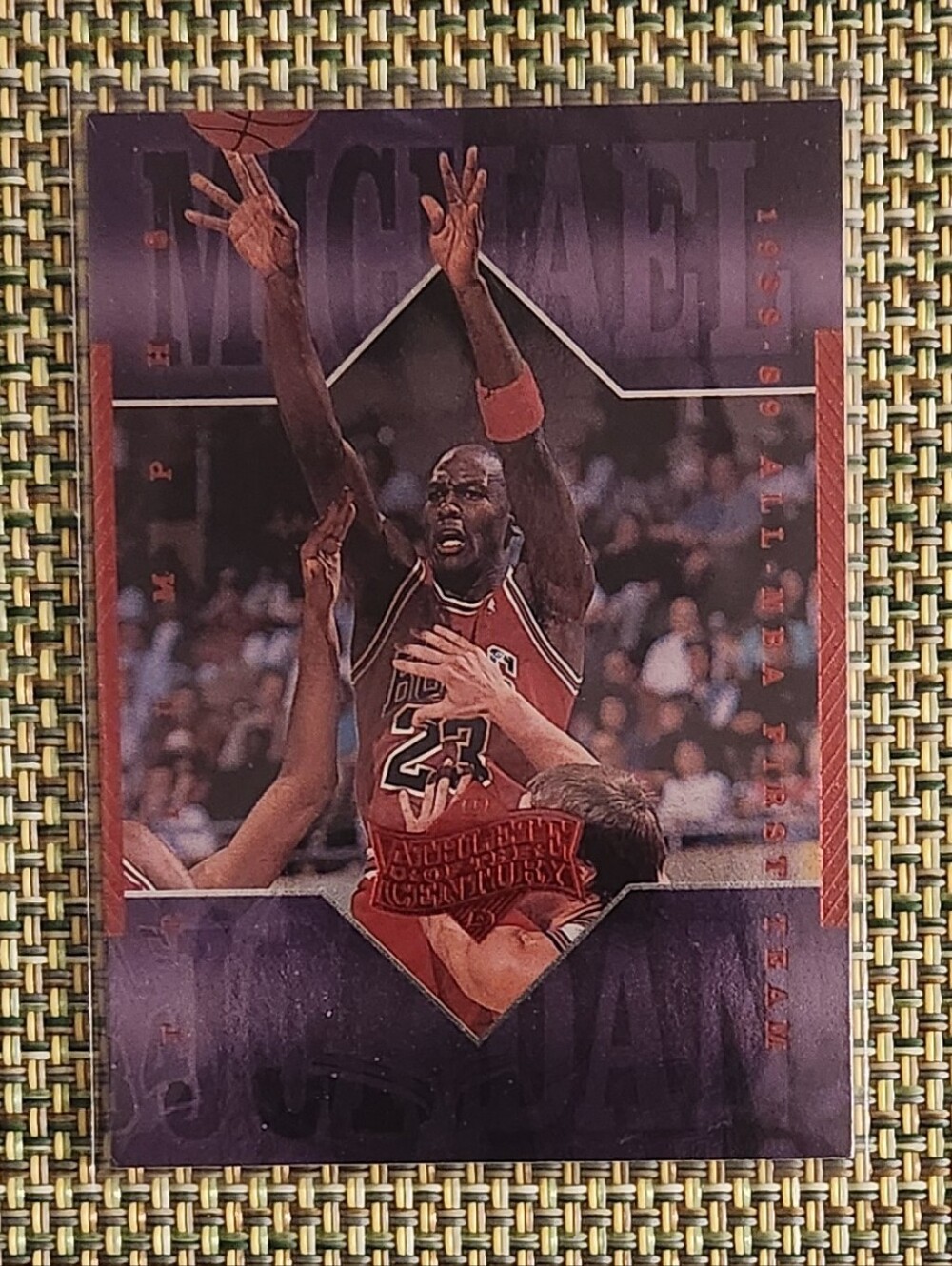 Michael Jordan Basketball Trading Card
